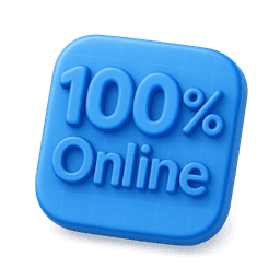 100% Online